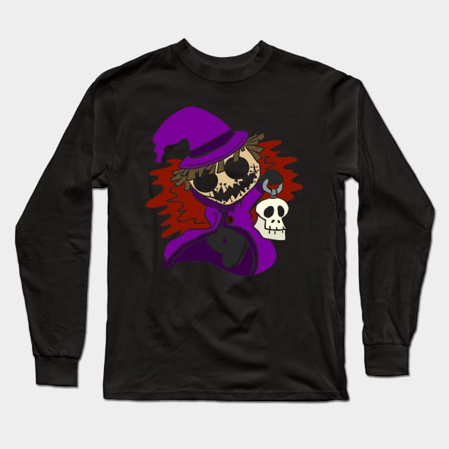 Helloween tshirt with nice Horro motive for creepy people Long Sleeve T-Shirt by KK-Royal